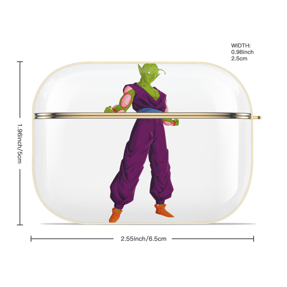 ドラゴンボール ピッコロ DRAGON BALL Piccolo 【AirPods Pro用】ハードシェル保護ケース｜耐衝撃・防指紋・カラビナ付き商品仕様
