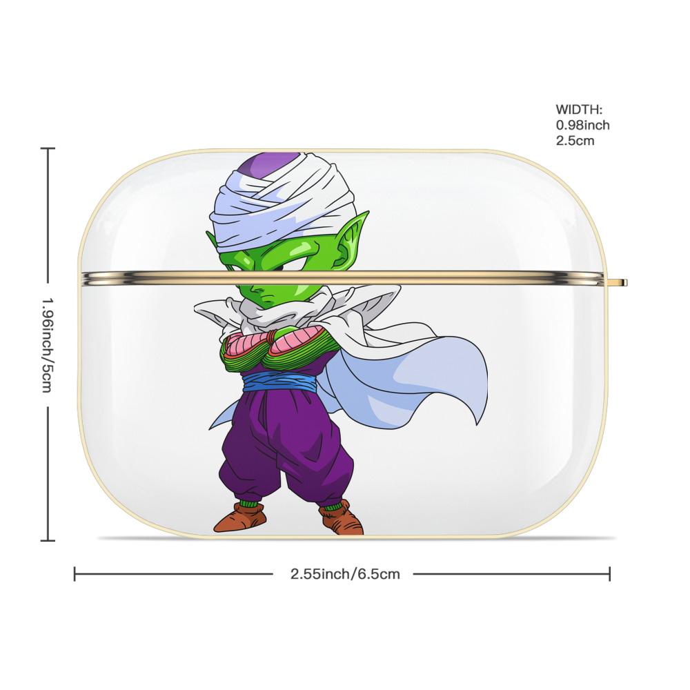 ドラゴンボール ピッコロ DRAGON BALL Piccolo 【AirPods Pro用】ハードシェル保護ケース｜耐衝撃・防指紋・カラビナ付き商品仕様