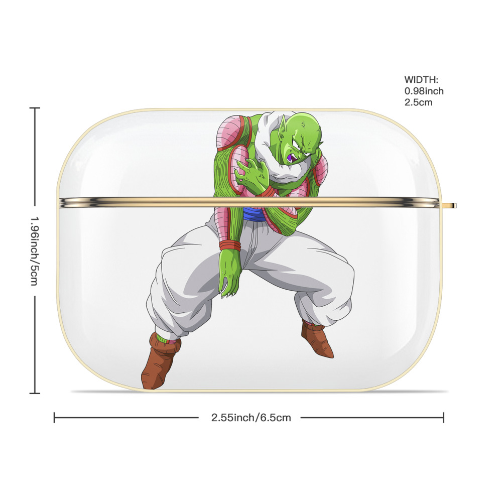 ドラゴンボール ピッコロ DRAGON BALL Piccolo 【AirPods Pro用】ハードシェル保護ケース｜耐衝撃・防指紋・カラビナ付き商品仕様