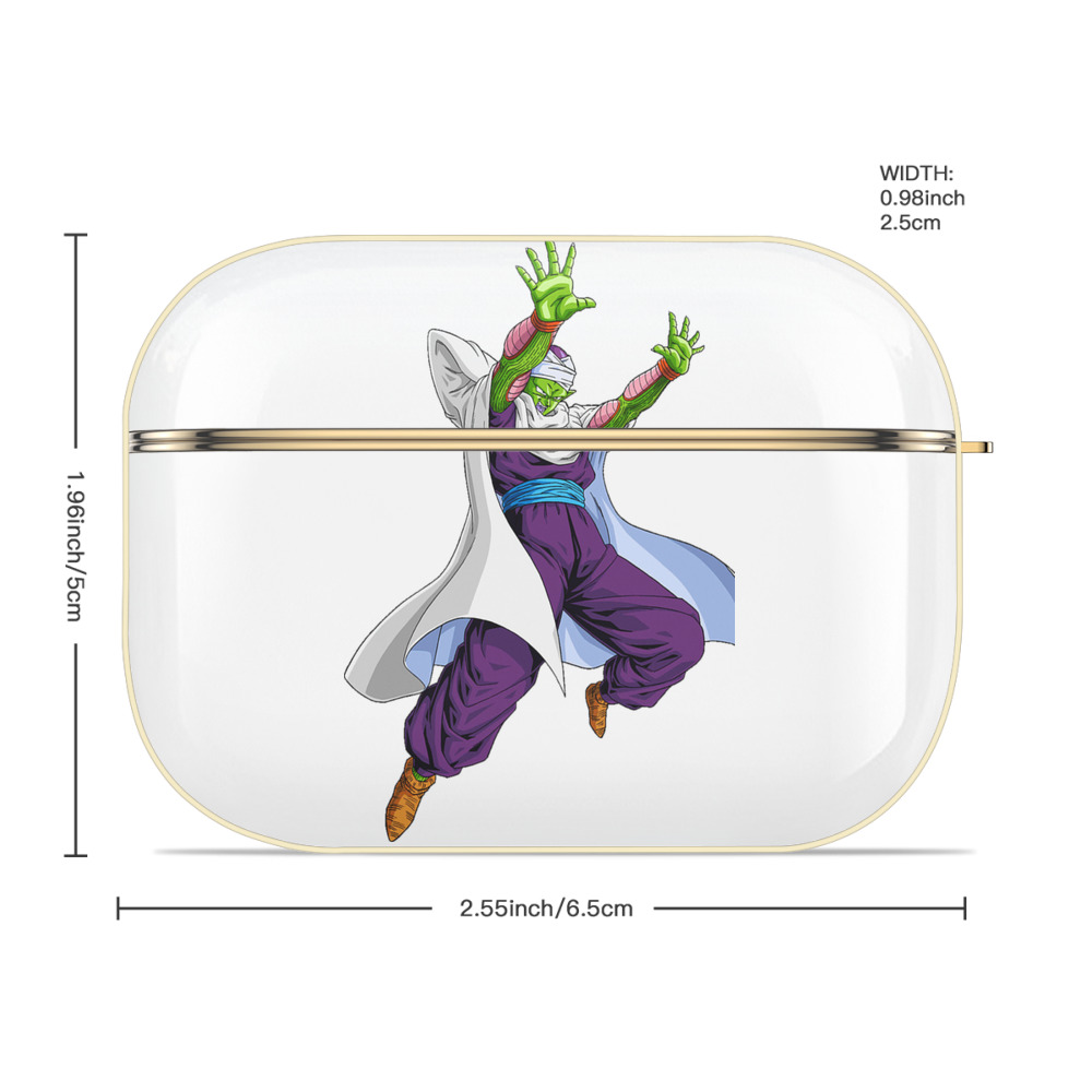 ドラゴンボール ピッコロ DRAGON BALL Piccolo 【AirPods Pro用】ハードシェル保護ケース｜耐衝撃・防指紋・カラビナ付き商品仕様