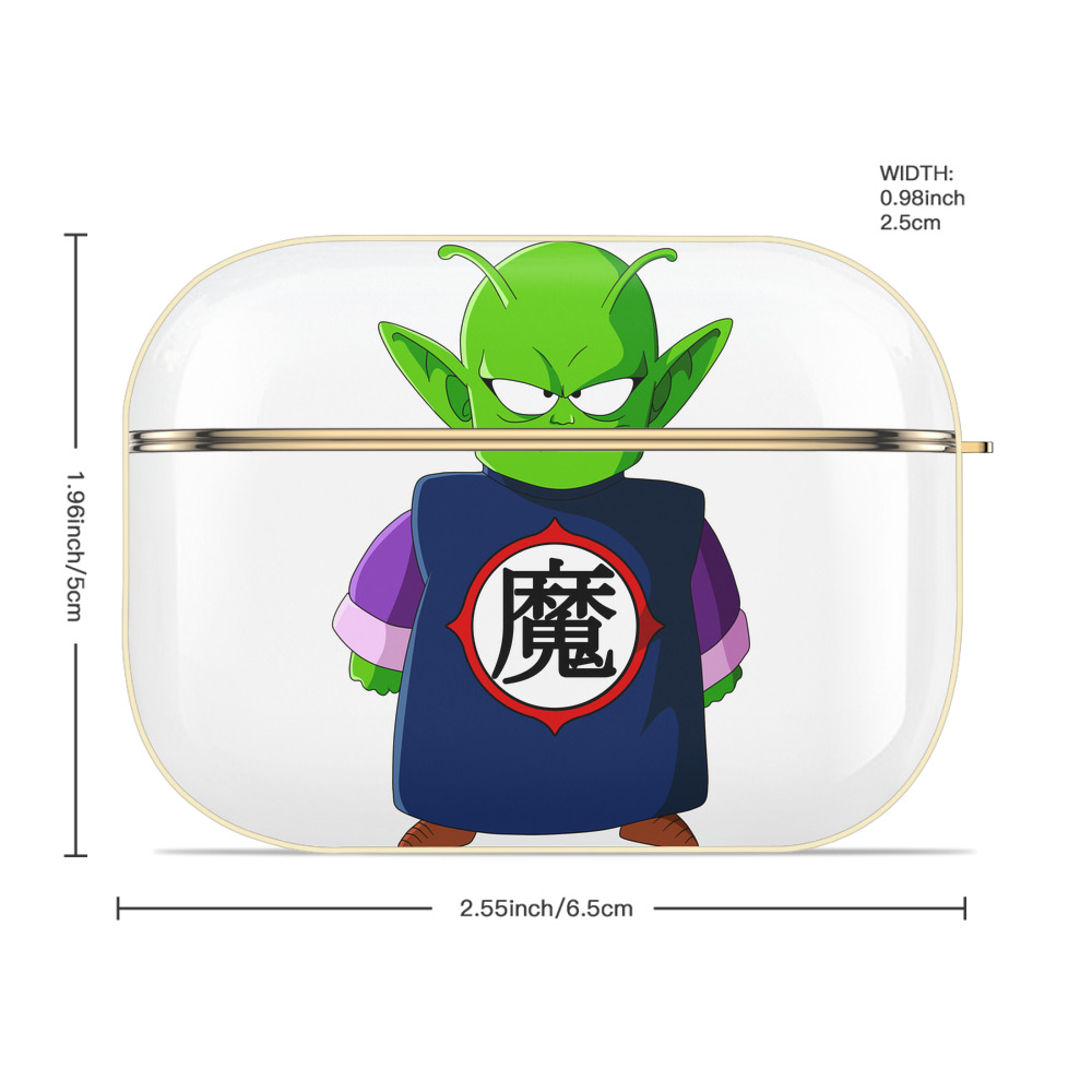 ドラゴンボール ピッコロ DRAGON BALL Piccolo 【AirPods Pro用】ハードシェル保護ケース｜耐衝撃・防指紋・カラビナ付き商品仕様