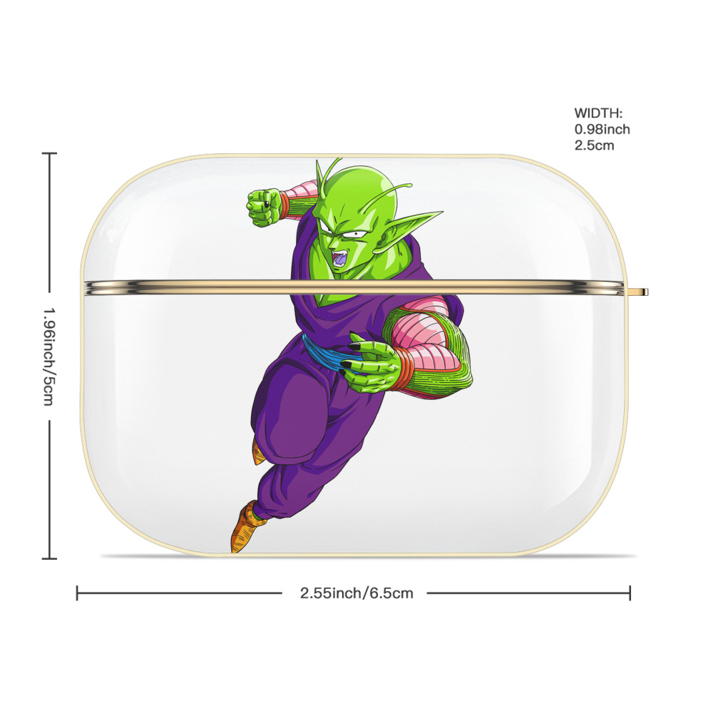 ドラゴンボール ピッコロ DRAGON BALL Piccolo 【AirPods Pro用】ハードシェル保護ケース｜耐衝撃・防指紋・カラビナ付き商品仕様