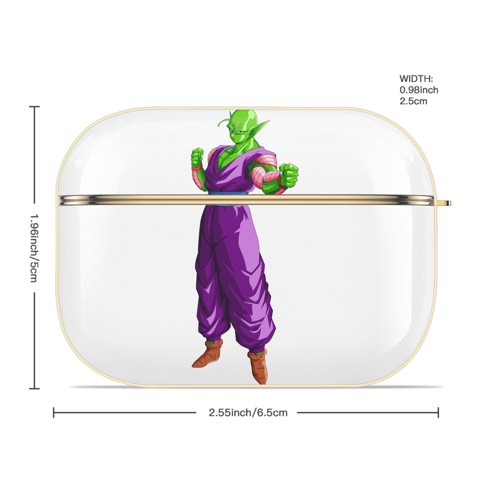 ドラゴンボール ピッコロ DRAGON BALL Piccolo 【AirPods Pro用】ハードシェル保護ケース｜耐衝撃・防指紋・カラビナ付き商品仕様