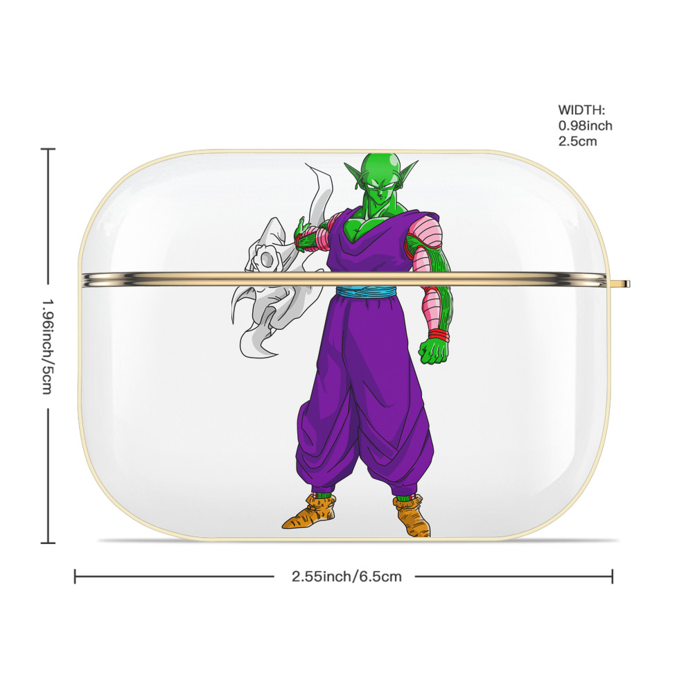 ドラゴンボール ピッコロ DRAGON BALL Piccolo 【AirPods Pro用】ハードシェル保護ケース｜耐衝撃・防指紋・カラビナ付き商品仕様