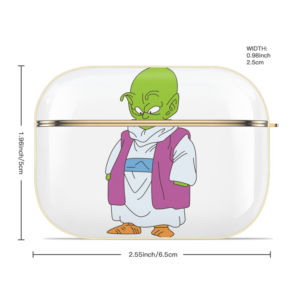 ドラゴンボール ピッコロ DRAGON BALL Piccolo 【AirPods Pro用】ハードシェル保護ケース｜耐衝撃・防指紋・カラビナ付き商品仕様