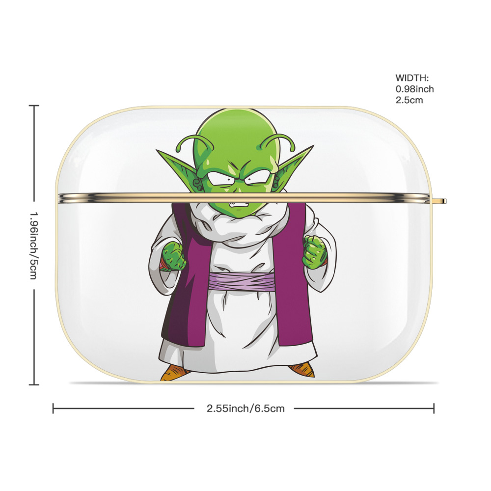 ドラゴンボール ピッコロ DRAGON BALL Piccolo 【AirPods Pro用】ハードシェル保護ケース｜耐衝撃・防指紋・カラビナ付き商品仕様