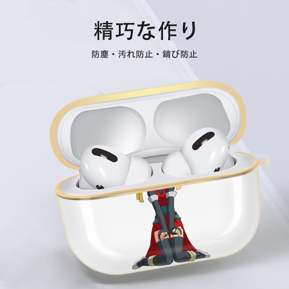 ドラゴンボール パン DRAGON BALL Pan 【AirPods Pro用】ハードシェル保護ケース｜耐衝撃・防指紋・カラビナ付き商品仕様