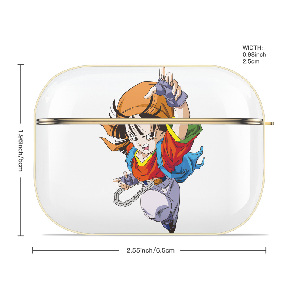 ドラゴンボール パン DRAGON BALL Pan 【AirPods Pro用】ハードシェル保護ケース｜耐衝撃・防指紋・カラビナ付き商品仕様