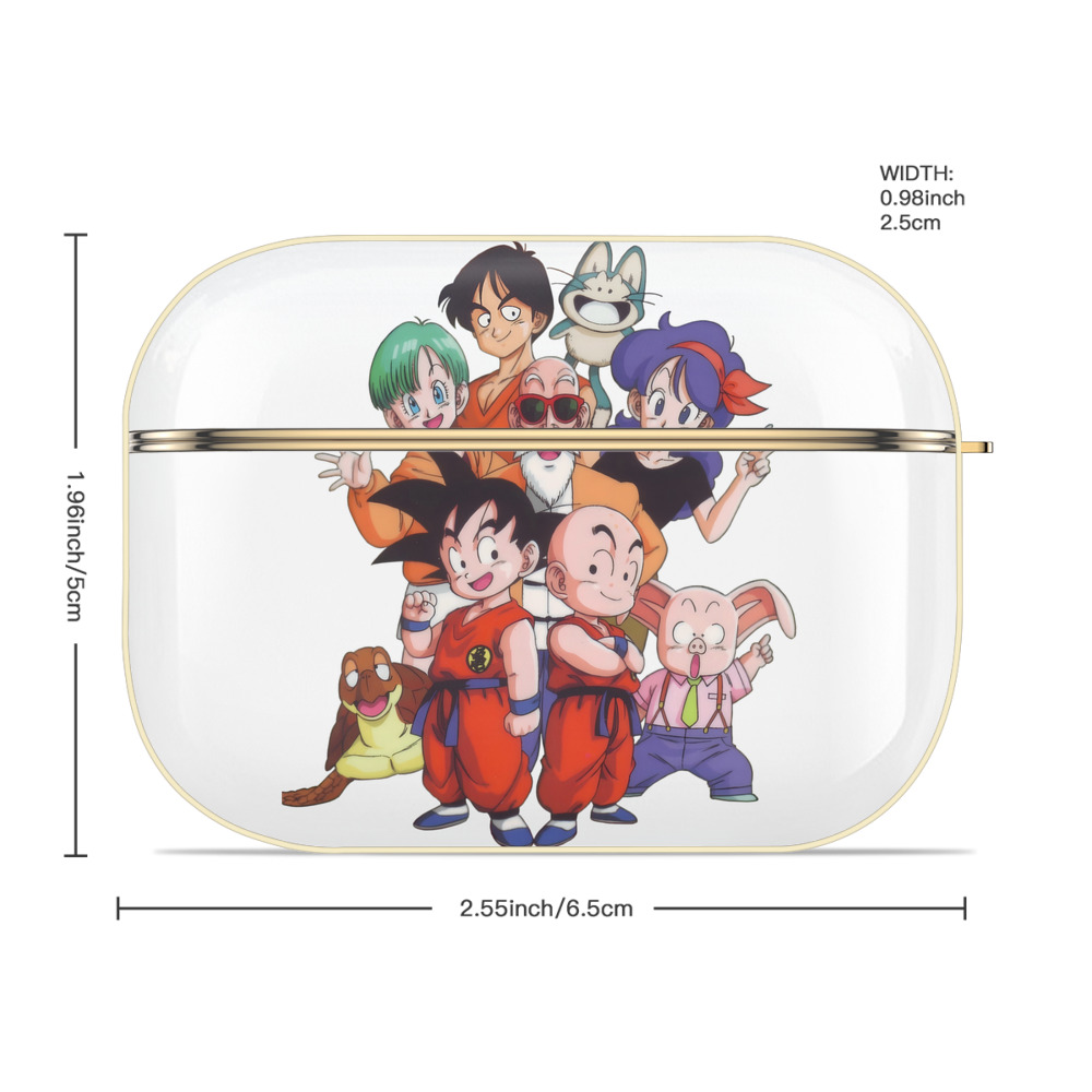 ドラゴンボール DRAGON BALL 【AirPods Pro用】ハードシェル保護ケース｜耐衝撃・防指紋・カラビナ付き商品仕様