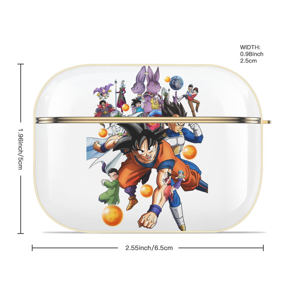 ドラゴンボール DRAGON BALL 【AirPods Pro用】ハードシェル保護ケース｜耐衝撃・防指紋・カラビナ付き商品仕様