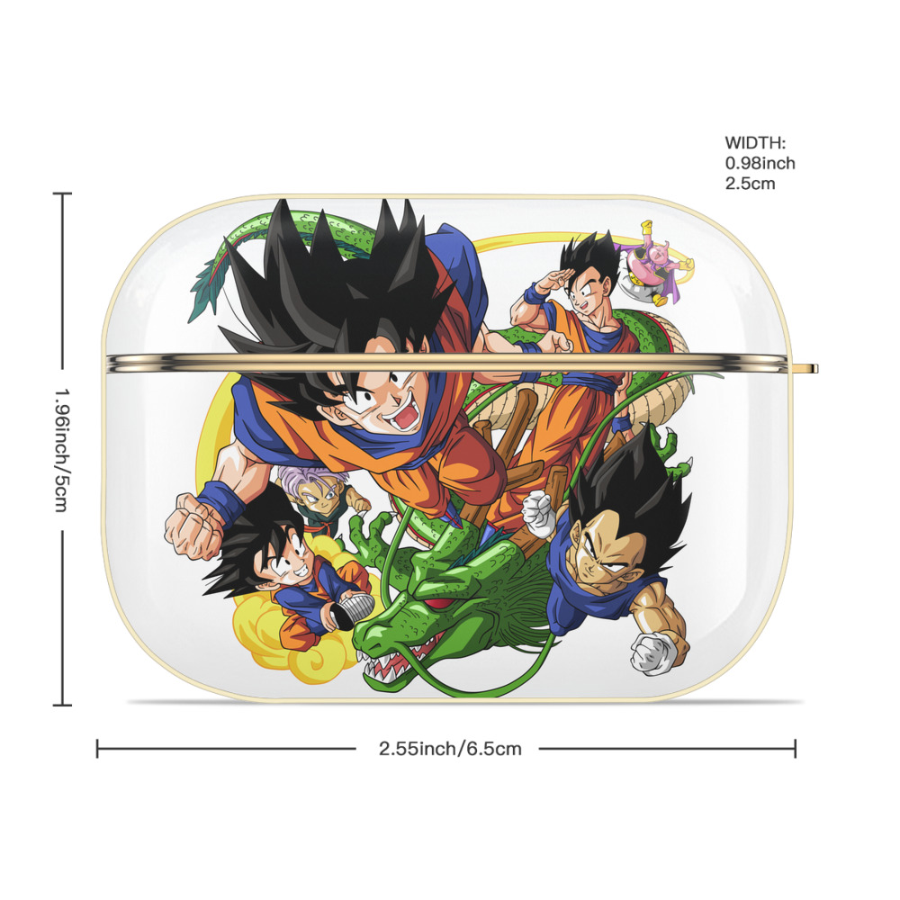 ドラゴンボール DRAGON BALL 【AirPods Pro用】ハードシェル保護ケース｜耐衝撃・防指紋・カラビナ付き商品仕様