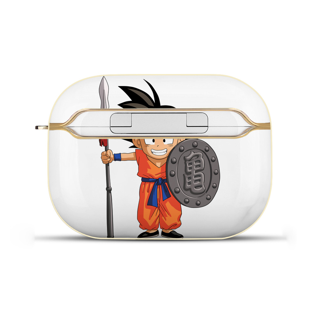 （画像用） ドラゴンボール 孫悟空（そん ごくう）Son Goku カカロット DRAGON BALL Kakarotto 【AirPods Pro用】ハードシェル保護ケース｜耐衝撃・防指紋・カラビナ付き商品仕様