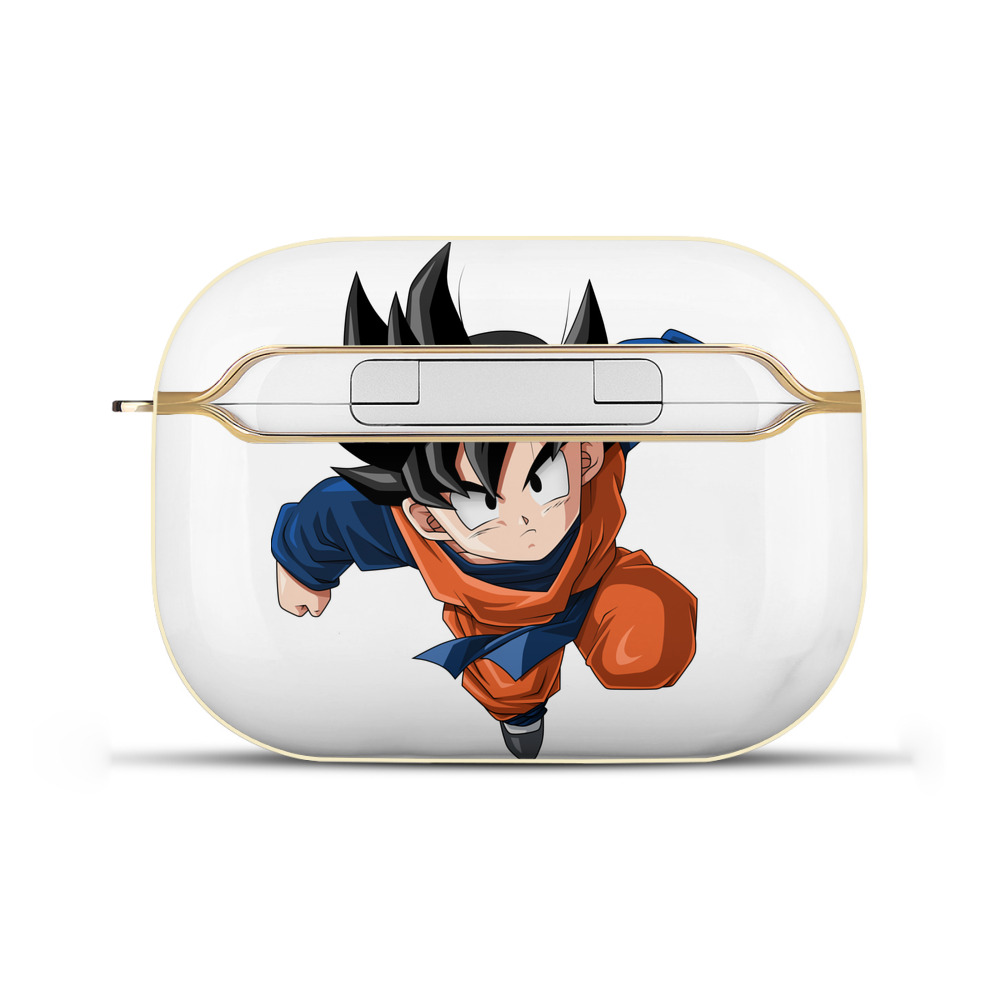 （画像用） ドラゴンボール 孫悟空（そん ごくう）Son Goku カカロット DRAGON BALL Kakarotto 【AirPods Pro用】ハードシェル保護ケース｜耐衝撃・防指紋・カラビナ付き商品仕様