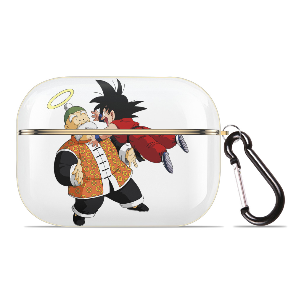 （画像用） ドラゴンボール 孫悟空（そん ごくう）Son Goku カカロット DRAGON BALL Kakarotto 【AirPods Pro用】ハードシェル保護ケース｜耐衝撃・防指紋・カラビナ付き商品仕様