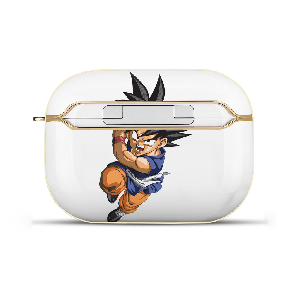 （画像用） ドラゴンボール 孫悟空（そん ごくう）Son Goku カカロット DRAGON BALL Kakarotto 【AirPods Pro用】ハードシェル保護ケース｜耐衝撃・防指紋・カラビナ付き商品仕様