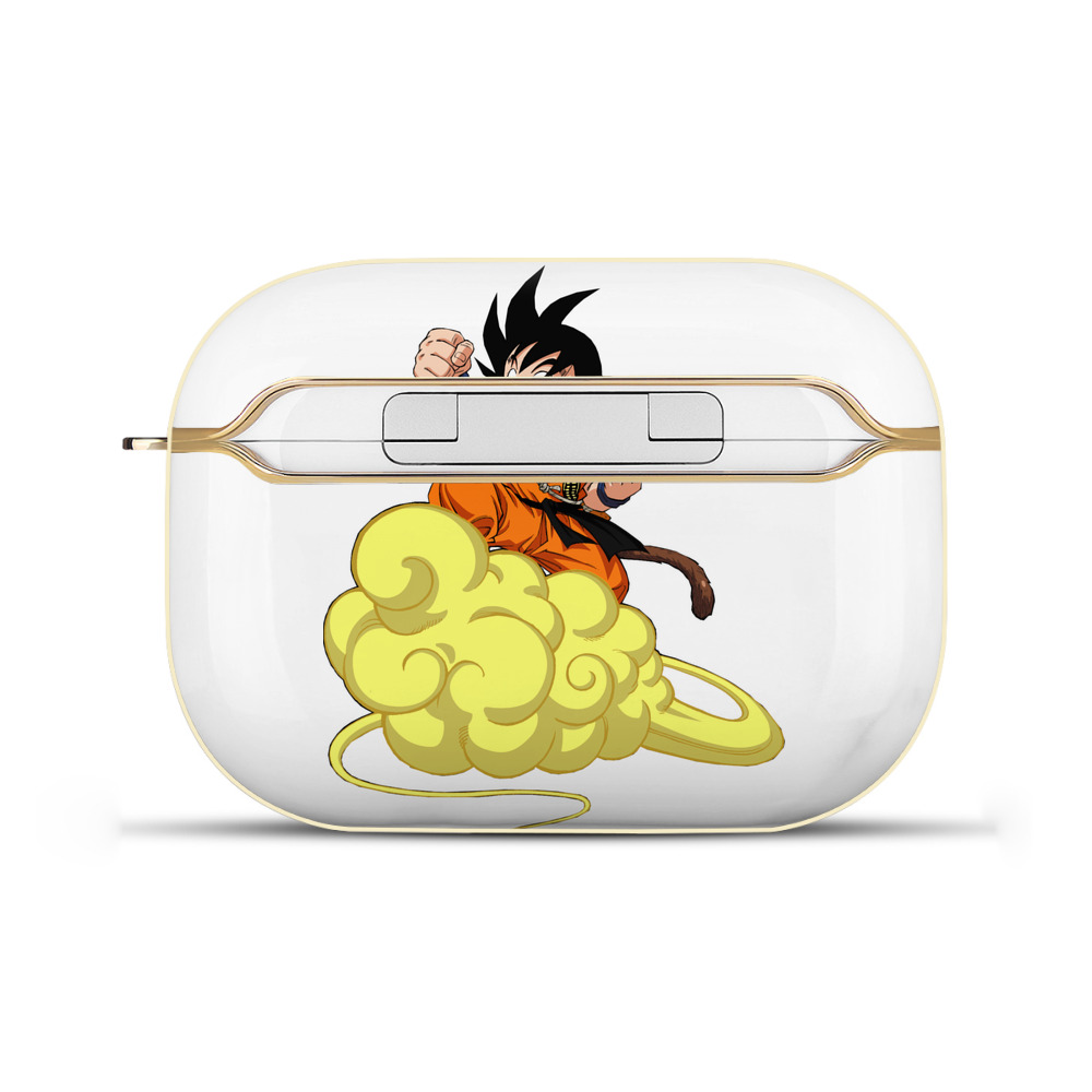 （画像用） ドラゴンボール 孫悟空（そん ごくう）Son Goku カカロット DRAGON BALL Kakarotto 【AirPods Pro用】ハードシェル保護ケース｜耐衝撃・防指紋・カラビナ付き商品仕様