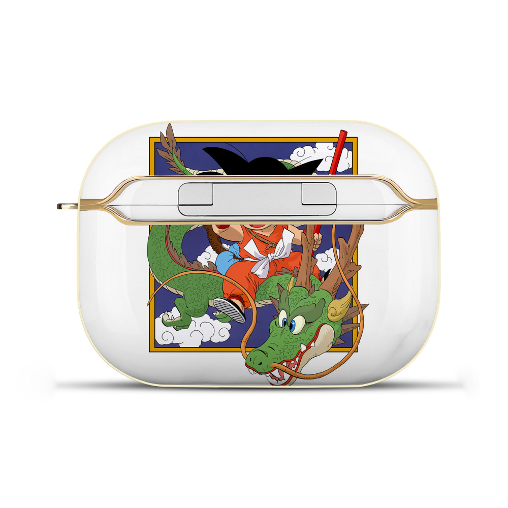 （画像用） ドラゴンボール 孫悟空（そん ごくう）Son Goku カカロット DRAGON BALL Kakarotto 【AirPods Pro用】ハードシェル保護ケース｜耐衝撃・防指紋・カラビナ付き商品仕様