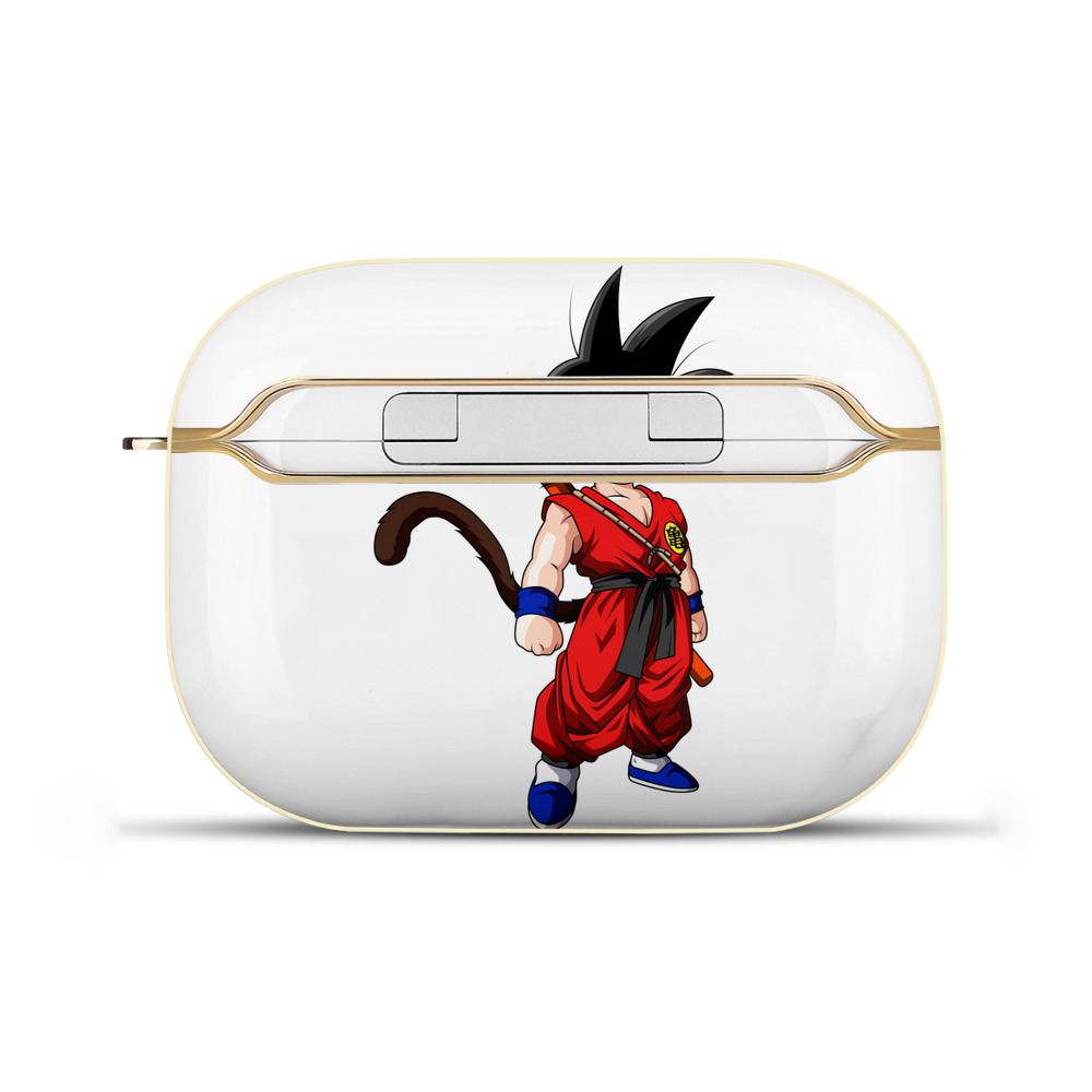 （画像用） ドラゴンボール 孫悟空（そん ごくう）Son Goku カカロット DRAGON BALL Kakarotto 【AirPods Pro用】ハードシェル保護ケース｜耐衝撃・防指紋・カラビナ付き商品仕様