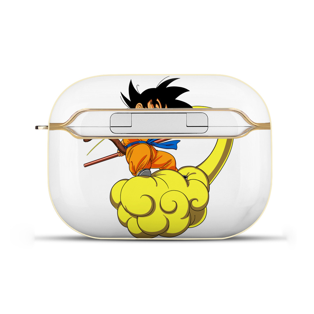 （画像用） ドラゴンボール 孫悟空（そん ごくう）Son Goku カカロット DRAGON BALL Kakarotto 【AirPods Pro用】ハードシェル保護ケース｜耐衝撃・防指紋・カラビナ付き商品仕様