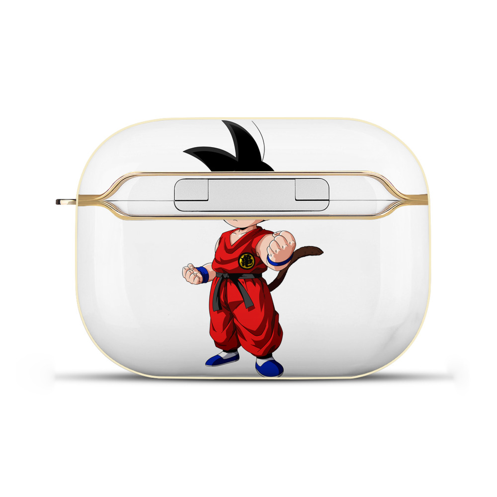 （画像用） ドラゴンボール 孫悟空（そん ごくう）Son Goku カカロット DRAGON BALL Kakarotto 【AirPods Pro用】ハードシェル保護ケース｜耐衝撃・防指紋・カラビナ付き商品仕様