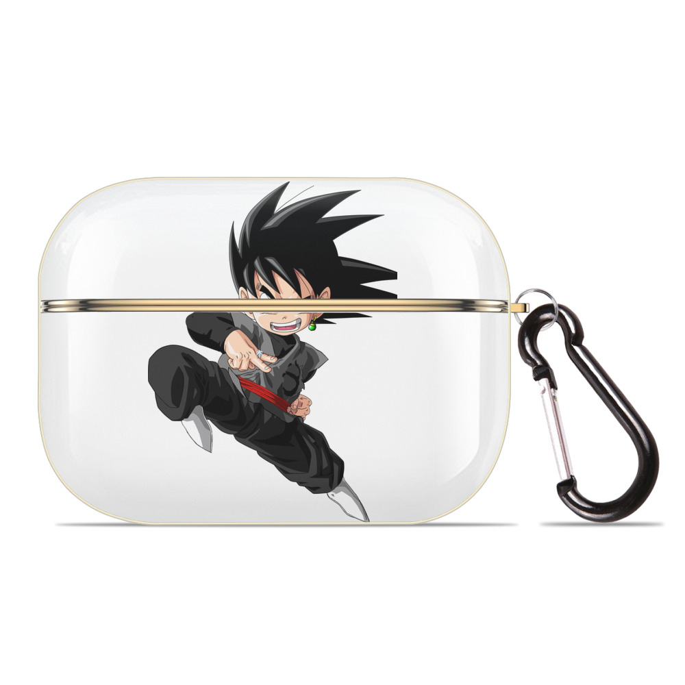 （画像用） ドラゴンボール 孫悟空（そん ごくう）Son Goku カカロット DRAGON BALL Kakarotto 【AirPods Pro用】ハードシェル保護ケース｜耐衝撃・防指紋・カラビナ付き商品仕様