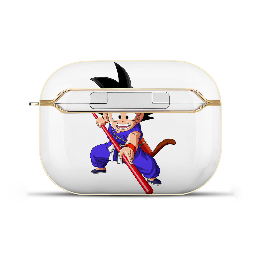 （画像用） ドラゴンボール 孫悟空（そん ごくう）Son Goku カカロット DRAGON BALL Kakarotto 【AirPods Pro用】ハードシェル保護ケース｜耐衝撃・防指紋・カラビナ付き商品仕様