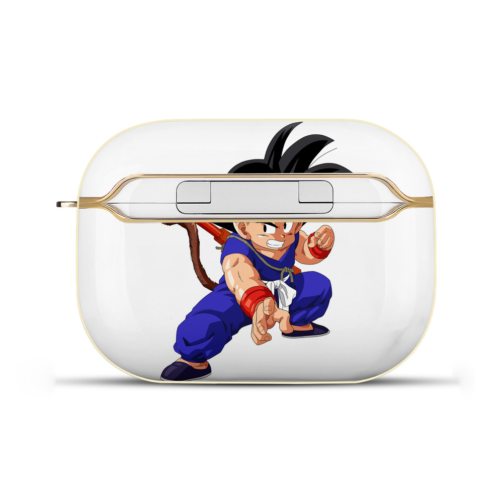 （画像用） ドラゴンボール 孫悟空（そん ごくう）Son Goku カカロット DRAGON BALL Kakarotto 【AirPods Pro用】ハードシェル保護ケース｜耐衝撃・防指紋・カラビナ付き商品仕様