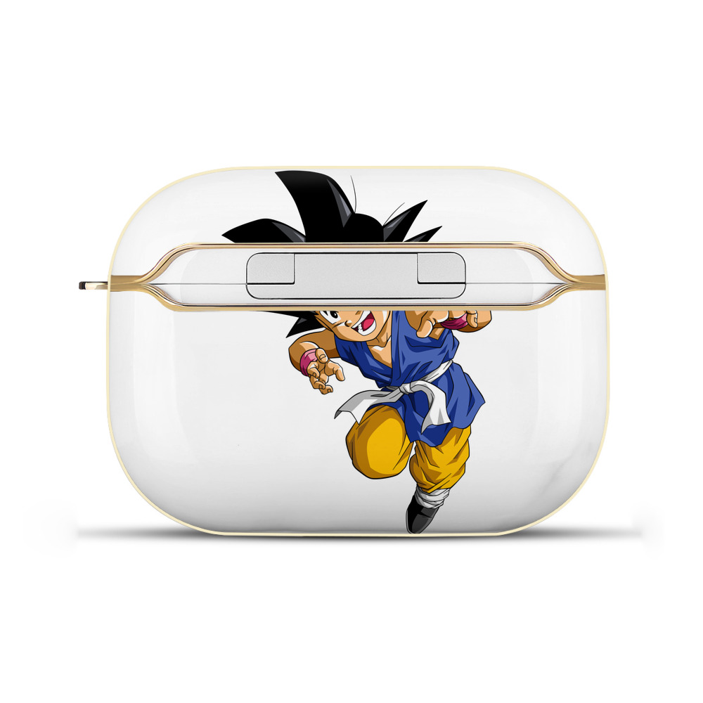 （画像用） ドラゴンボール 孫悟空（そん ごくう）Son Goku カカロット DRAGON BALL Kakarotto 【AirPods Pro用】ハードシェル保護ケース｜耐衝撃・防指紋・カラビナ付き商品仕様