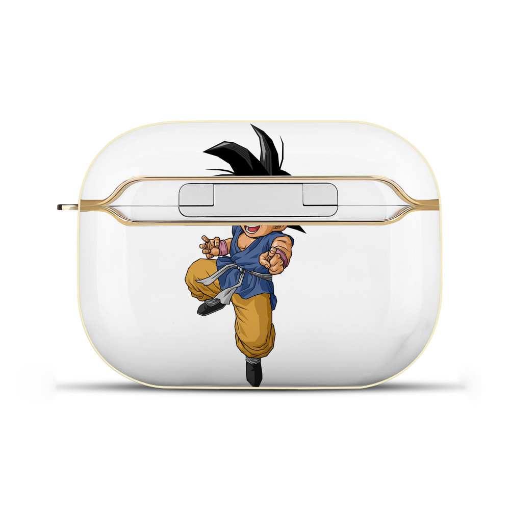 （画像用） ドラゴンボール 孫悟空（そん ごくう）Son Goku カカロット DRAGON BALL Kakarotto 【AirPods Pro用】ハードシェル保護ケース｜耐衝撃・防指紋・カラビナ付き商品仕様