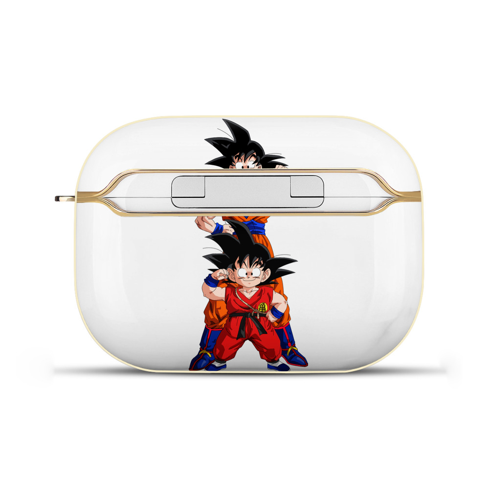 （画像用） ドラゴンボール 孫悟空（そん ごくう）Son Goku カカロット DRAGON BALL Kakarotto 【AirPods Pro用】ハードシェル保護ケース｜耐衝撃・防指紋・カラビナ付き商品仕様