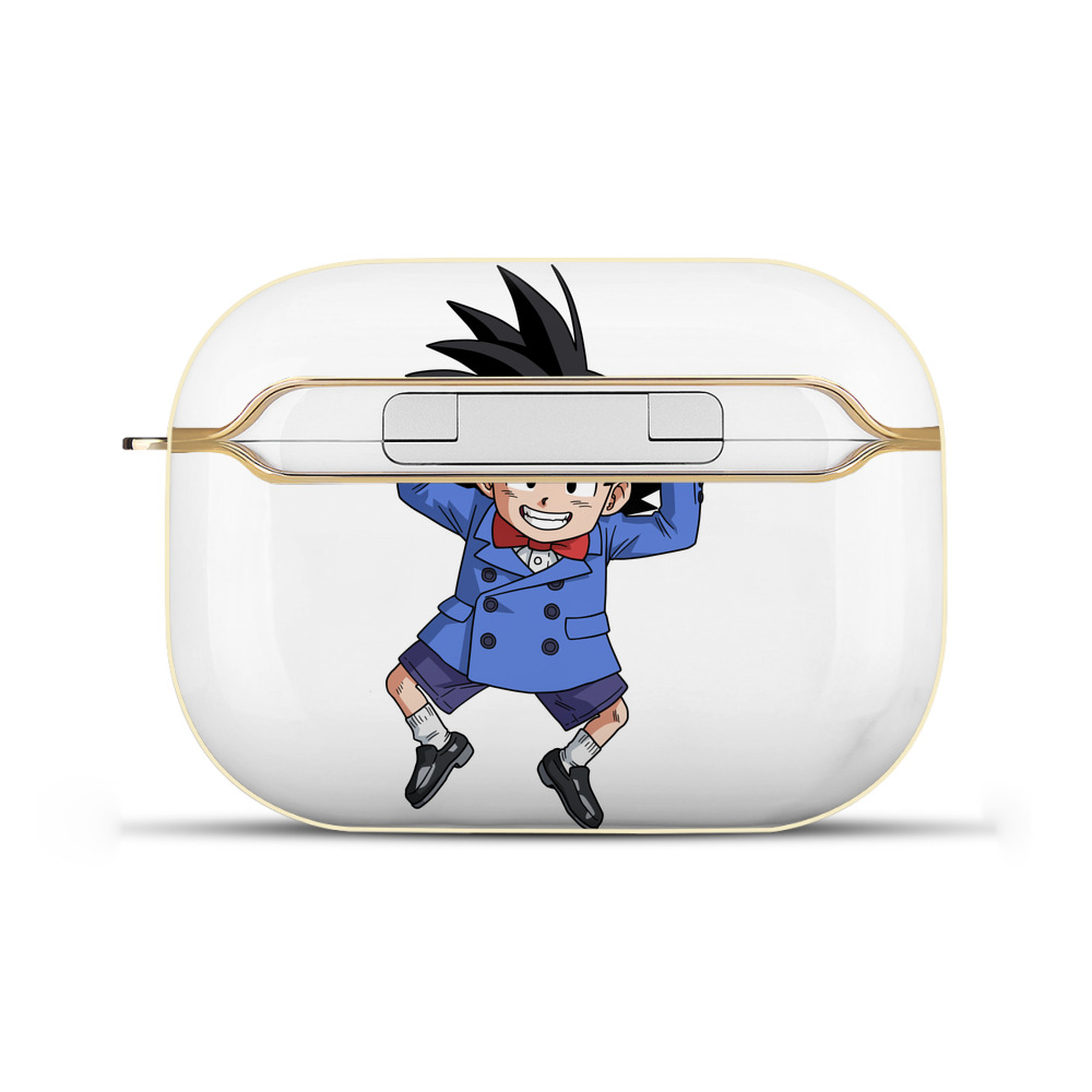 （画像用） ドラゴンボール 孫悟空（そん ごくう）Son Goku カカロット DRAGON BALL Kakarotto 【AirPods Pro用】ハードシェル保護ケース｜耐衝撃・防指紋・カラビナ付き商品仕様
