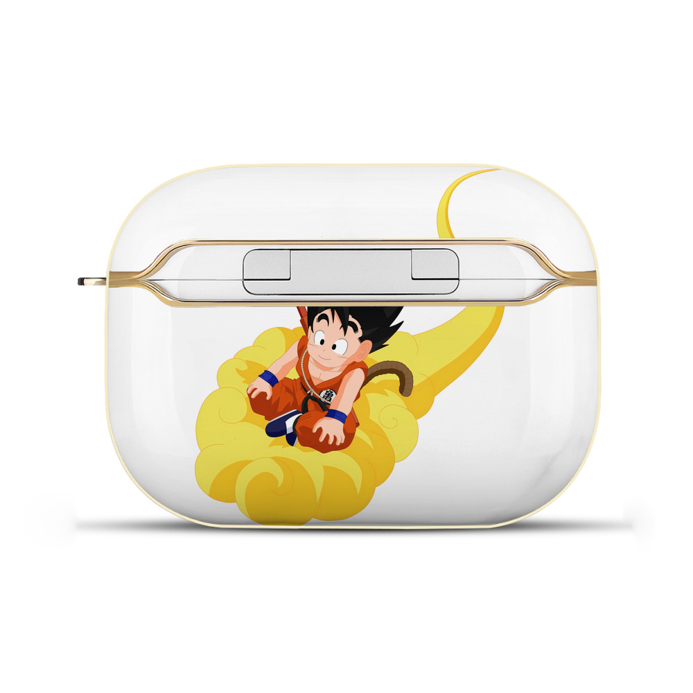 （画像用） ドラゴンボール 孫悟空（そん ごくう）Son Goku カカロット DRAGON BALL Kakarotto 【AirPods Pro用】ハードシェル保護ケース｜耐衝撃・防指紋・カラビナ付き商品仕様