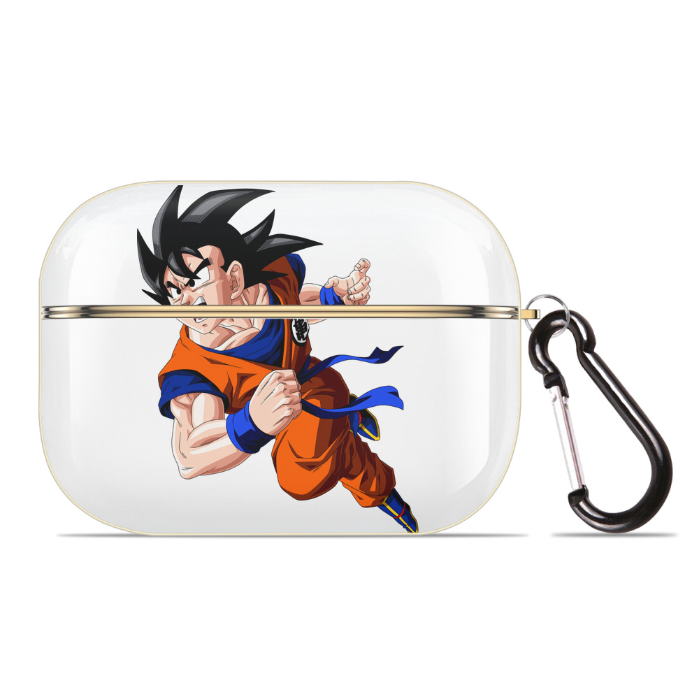 （画像用） ドラゴンボール 孫悟空（そん ごくう）Son Goku カカロット DRAGON BALL Kakarotto 【AirPods Pro用】ハードシェル保護ケース｜耐衝撃・防指紋・カラビナ付き商品仕様