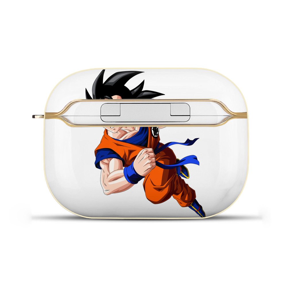 （画像用） ドラゴンボール 孫悟空（そん ごくう）Son Goku カカロット DRAGON BALL Kakarotto 【AirPods Pro用】ハードシェル保護ケース｜耐衝撃・防指紋・カラビナ付き商品仕様