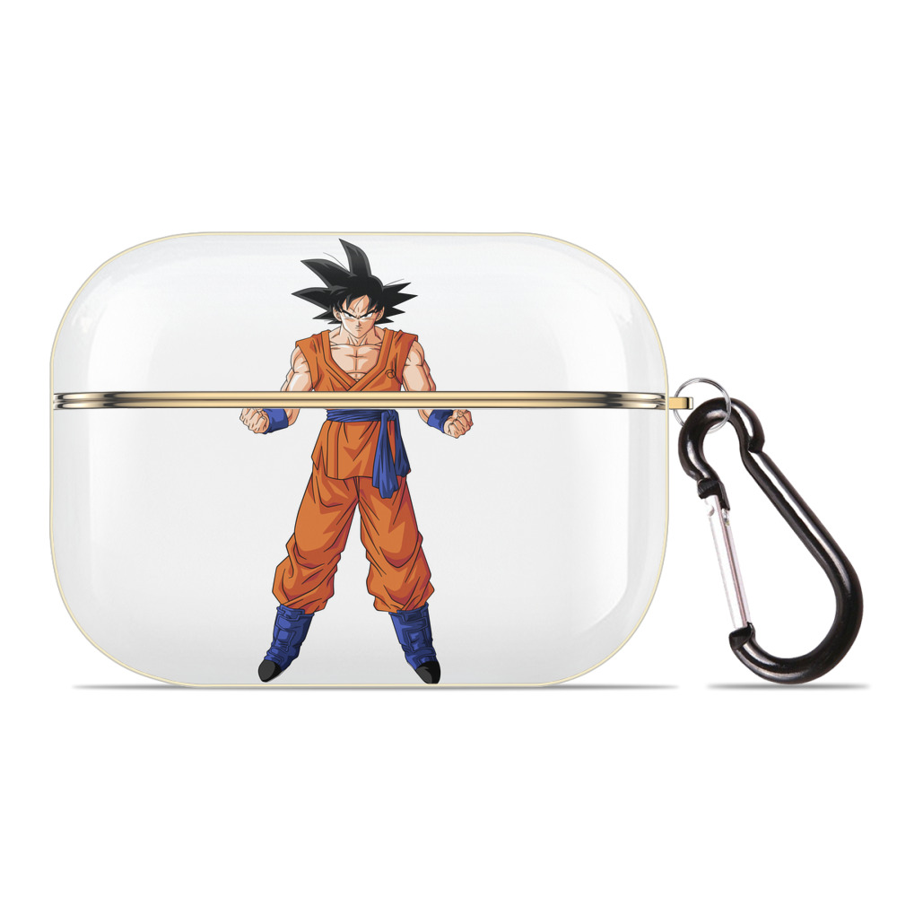 （画像用） ドラゴンボール 孫悟空（そん ごくう）Son Goku カカロット DRAGON BALL Kakarotto 【AirPods Pro用】ハードシェル保護ケース｜耐衝撃・防指紋・カラビナ付き商品仕様