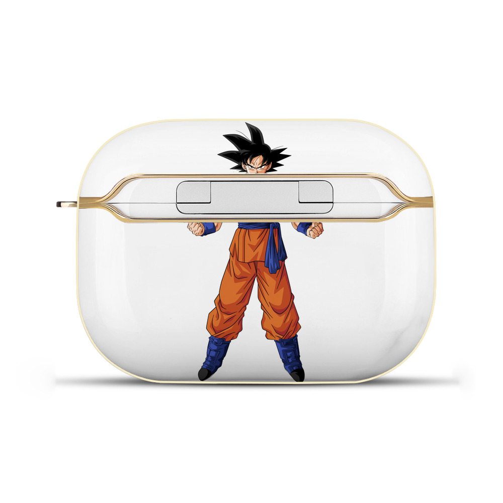 （画像用） ドラゴンボール 孫悟空（そん ごくう）Son Goku カカロット DRAGON BALL Kakarotto 【AirPods Pro用】ハードシェル保護ケース｜耐衝撃・防指紋・カラビナ付き商品仕様