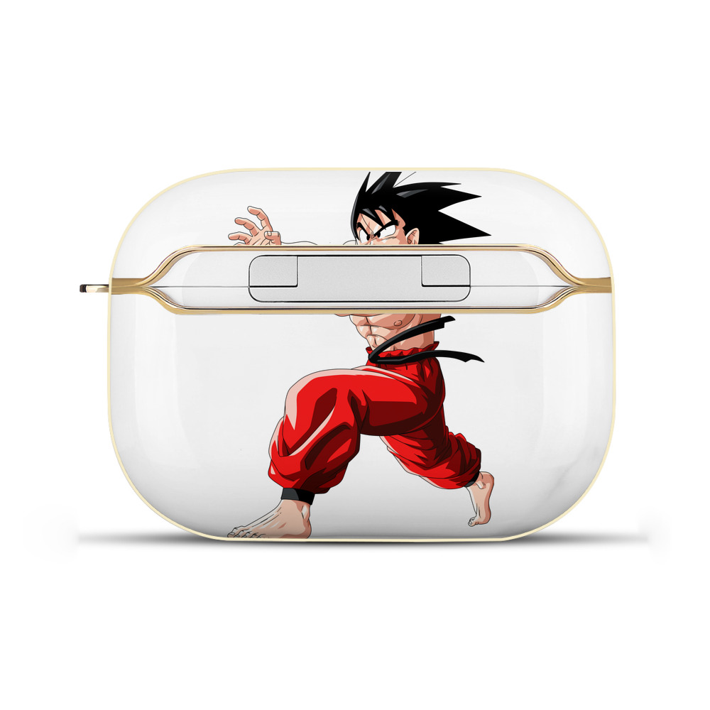 （画像用） ドラゴンボール 孫悟空（そん ごくう）Son Goku カカロット DRAGON BALL Kakarotto 【AirPods Pro用】ハードシェル保護ケース｜耐衝撃・防指紋・カラビナ付き商品仕様