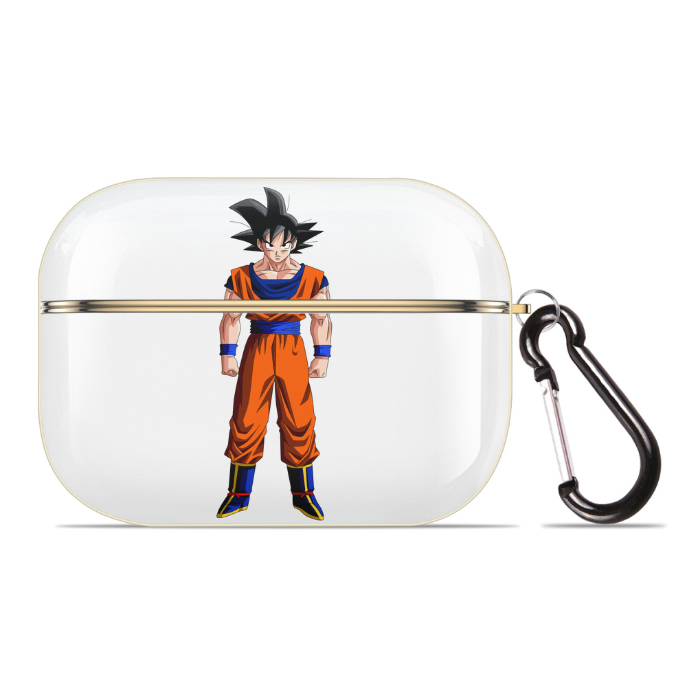 （画像用） ドラゴンボール 孫悟空（そん ごくう）Son Goku カカロット DRAGON BALL Kakarotto 【AirPods Pro用】ハードシェル保護ケース｜耐衝撃・防指紋・カラビナ付き商品仕様