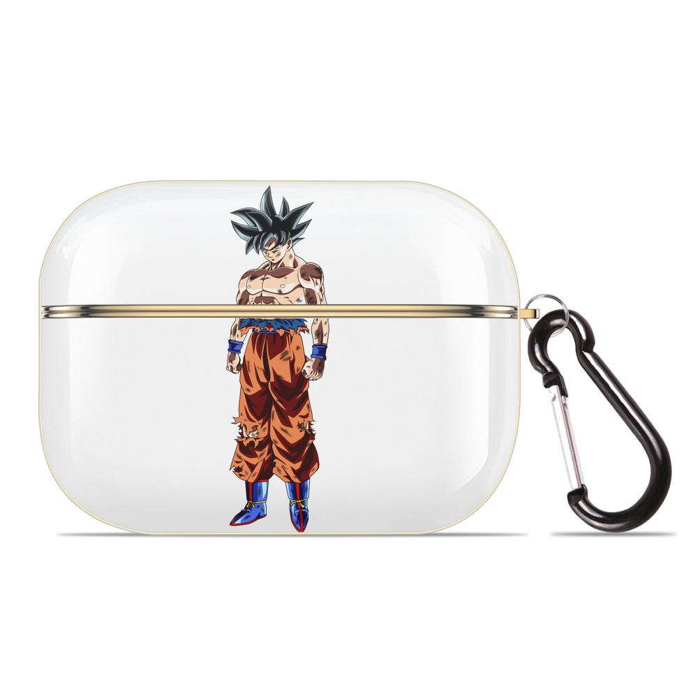 （画像用） ドラゴンボール 孫悟空（そん ごくう）Son Goku カカロット DRAGON BALL Kakarotto 【AirPods Pro用】ハードシェル保護ケース｜耐衝撃・防指紋・カラビナ付き商品仕様