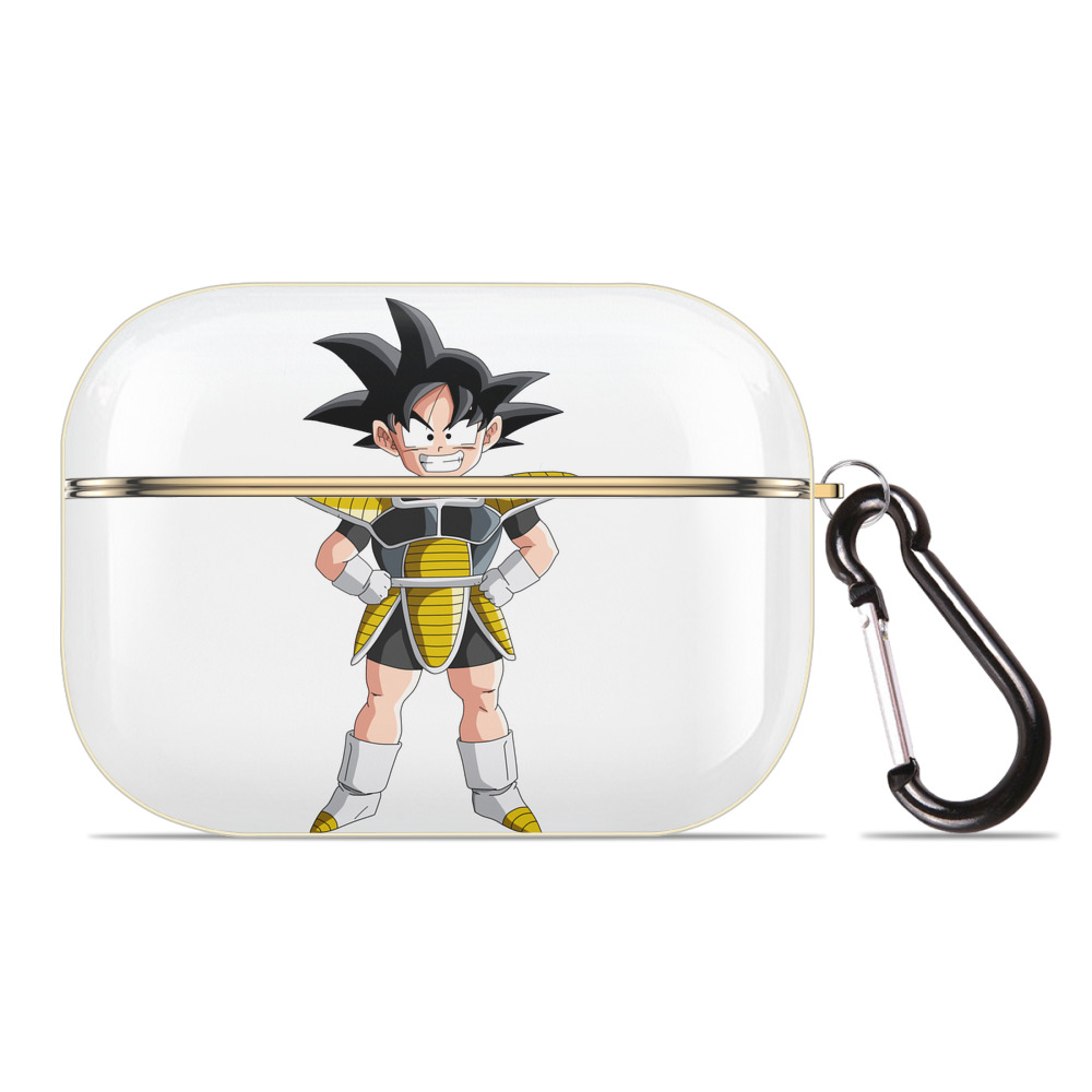 （画像用） ドラゴンボール 孫悟空（そん ごくう）Son Goku カカロット DRAGON BALL Kakarotto 【AirPods Pro用】ハードシェル保護ケース｜耐衝撃・防指紋・カラビナ付き商品仕様