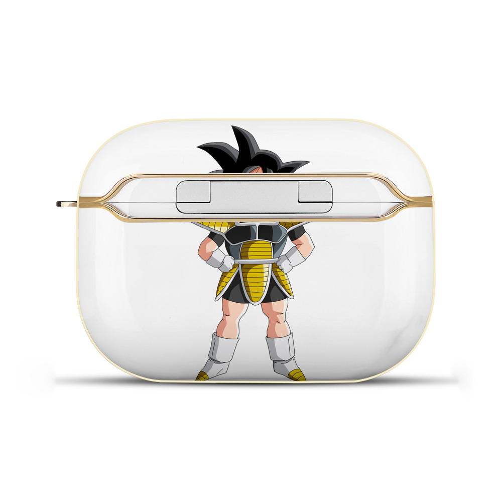 （画像用） ドラゴンボール 孫悟空（そん ごくう）Son Goku カカロット DRAGON BALL Kakarotto 【AirPods Pro用】ハードシェル保護ケース｜耐衝撃・防指紋・カラビナ付き商品仕様