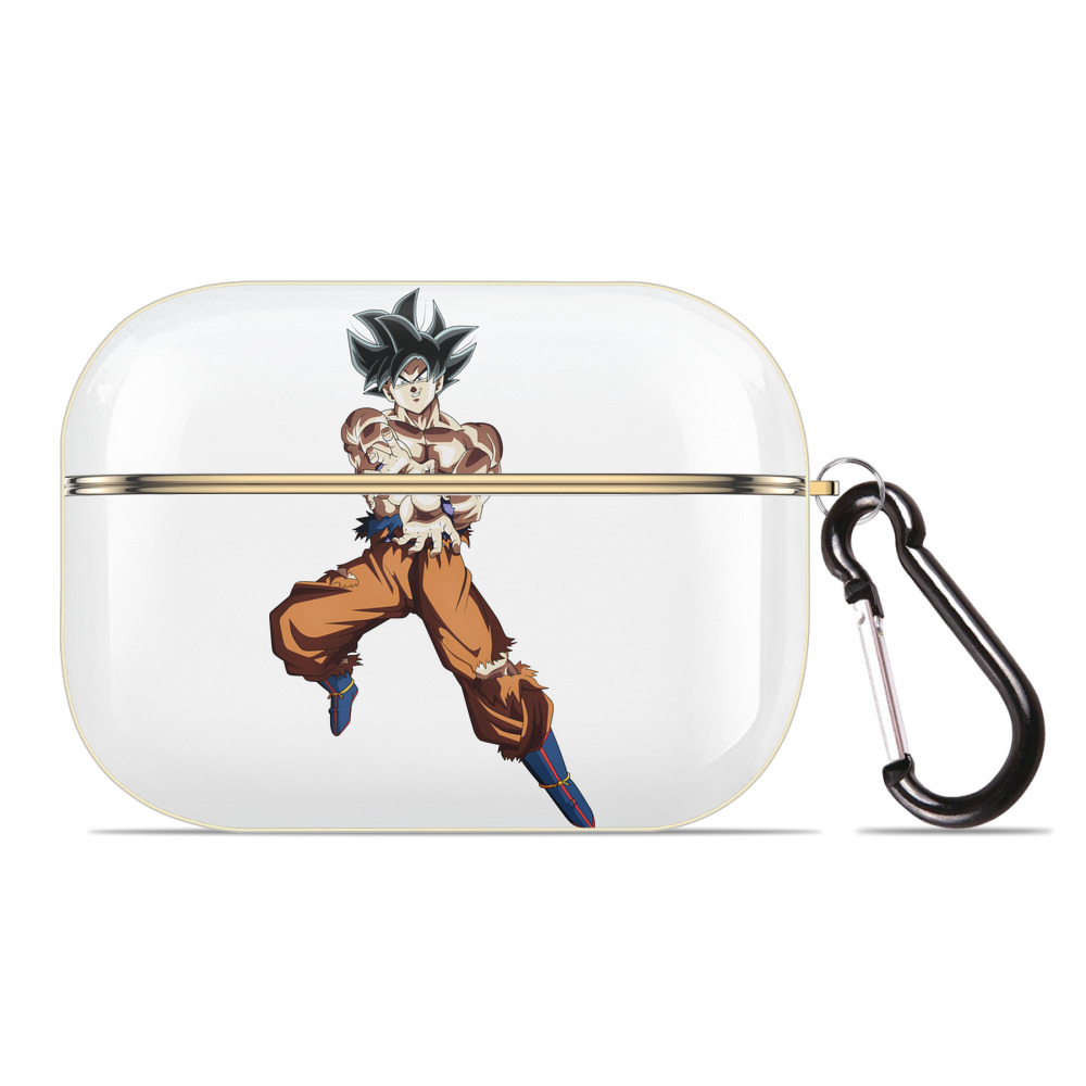 （画像用） ドラゴンボール 孫悟空（そん ごくう）Son Goku カカロット DRAGON BALL Kakarotto 【AirPods Pro用】ハードシェル保護ケース｜耐衝撃・防指紋・カラビナ付き商品仕様