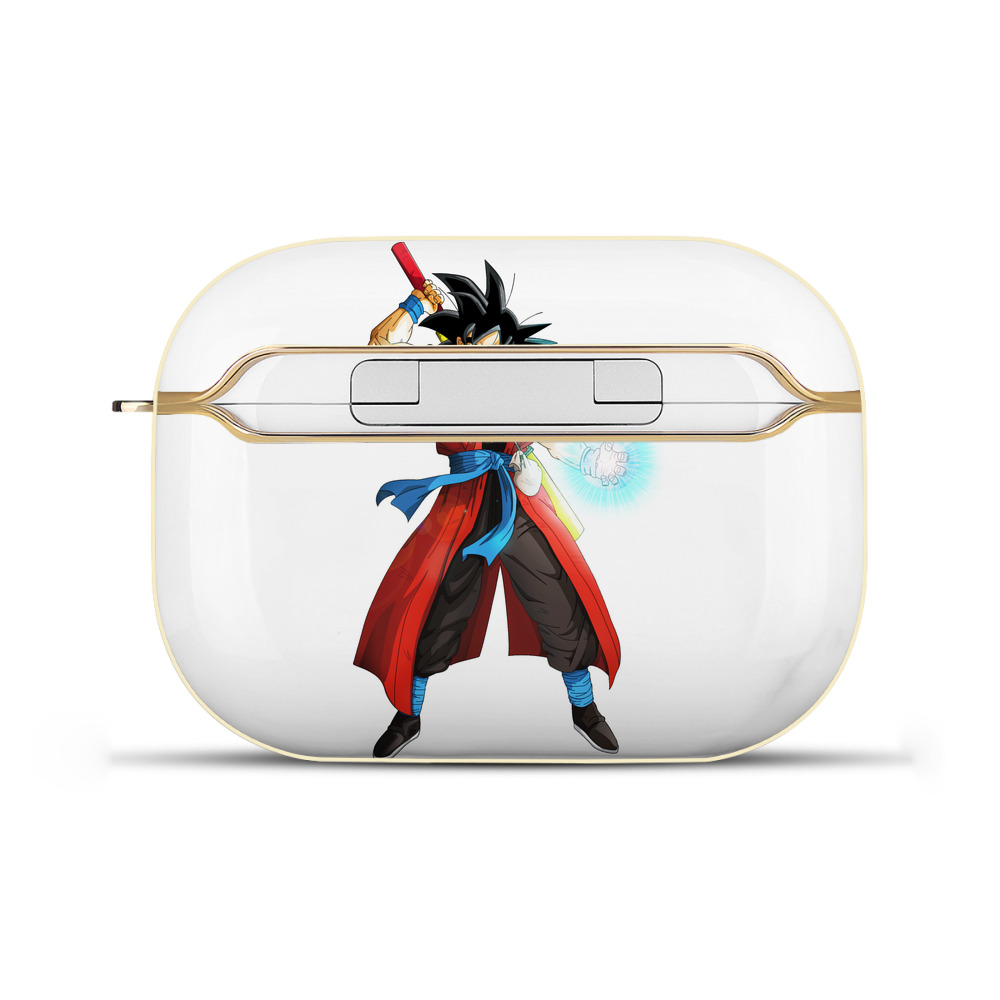 （画像用） ドラゴンボール 孫悟空（そん ごくう）Son Goku カカロット DRAGON BALL Kakarotto 【AirPods Pro用】ハードシェル保護ケース｜耐衝撃・防指紋・カラビナ付き商品仕様