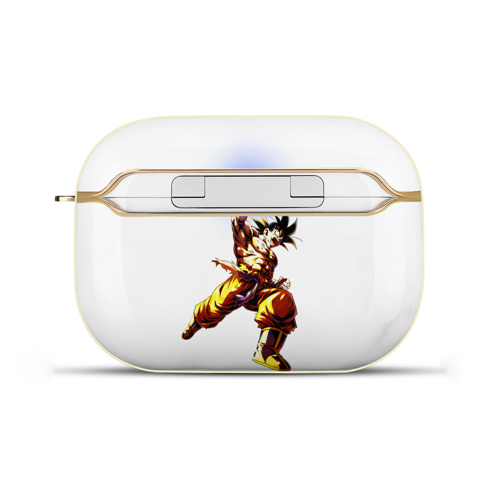 （画像用） ドラゴンボール 孫悟空（そん ごくう）Son Goku カカロット DRAGON BALL Kakarotto 【AirPods Pro用】ハードシェル保護ケース｜耐衝撃・防指紋・カラビナ付き商品仕様
