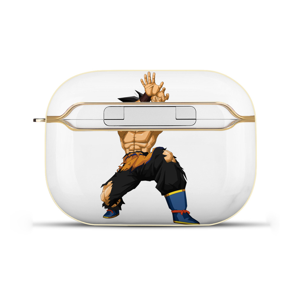 （画像用） ドラゴンボール 孫悟空（そん ごくう）Son Goku カカロット DRAGON BALL Kakarotto 【AirPods Pro用】ハードシェル保護ケース｜耐衝撃・防指紋・カラビナ付き商品仕様