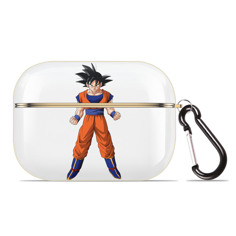 （画像用） ドラゴンボール 孫悟空（そん ごくう）Son Goku カカロット DRAGON BALL Kakarotto 【AirPods Pro用】ハードシェル保護ケース｜耐衝撃・防指紋・カラビナ付き商品仕様