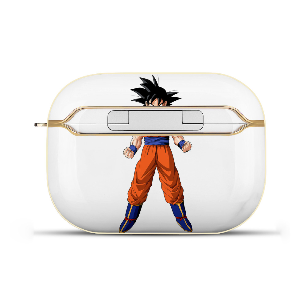 （画像用） ドラゴンボール 孫悟空（そん ごくう）Son Goku カカロット DRAGON BALL Kakarotto 【AirPods Pro用】ハードシェル保護ケース｜耐衝撃・防指紋・カラビナ付き商品仕様