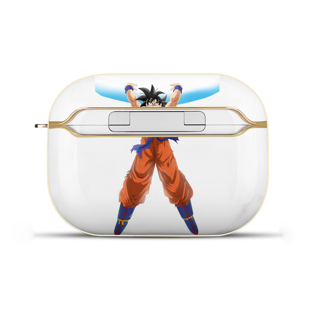 （画像用） ドラゴンボール 孫悟空（そん ごくう）Son Goku カカロット DRAGON BALL Kakarotto 【AirPods Pro用】ハードシェル保護ケース｜耐衝撃・防指紋・カラビナ付き商品仕様