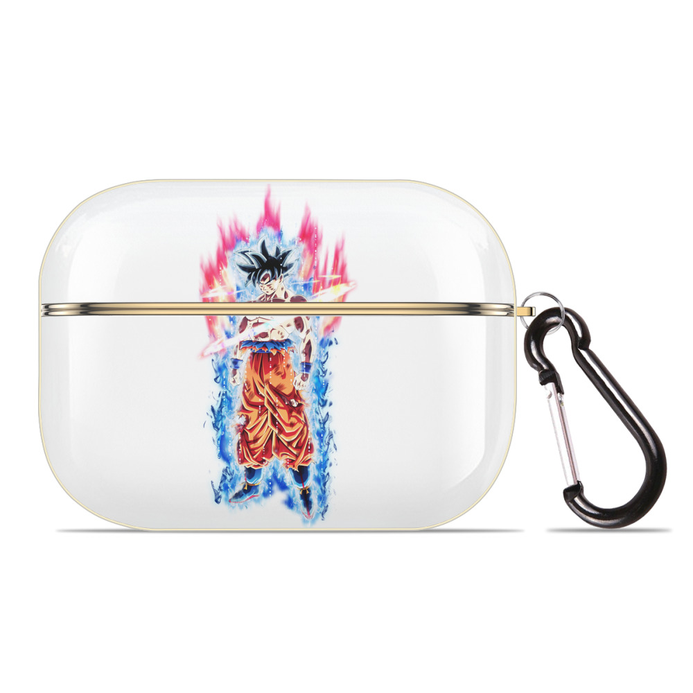 （画像用） ドラゴンボール 孫悟空（そん ごくう）Son Goku カカロット DRAGON BALL Kakarotto 【AirPods Pro用】ハードシェル保護ケース｜耐衝撃・防指紋・カラビナ付き商品仕様