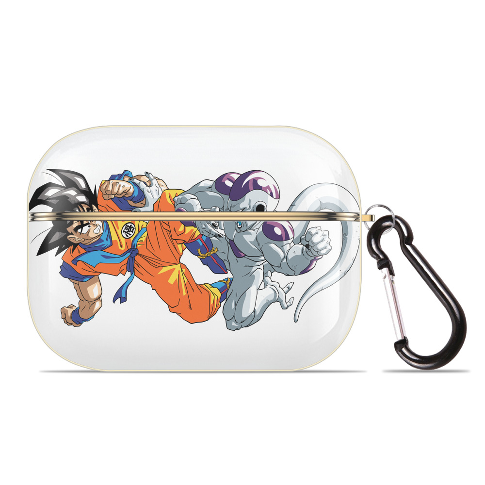 （画像用） ドラゴンボール 孫悟空（そん ごくう）Son Goku カカロット DRAGON BALL Kakarotto 【AirPods Pro用】ハードシェル保護ケース｜耐衝撃・防指紋・カラビナ付き商品仕様